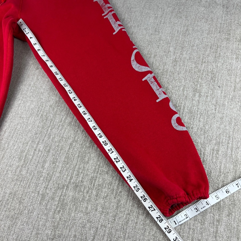 Vintage 90s Discus Athletic Sweatpants Men Large Red Warriors USA Gym Training - Picture 5 of 6